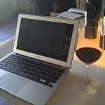 WIne & laptop